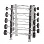 Hoist Fitness Barbell Rack for 10LH (CF-3465) Dumbbell and Disc Rack - 2
