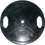 Body Solid disques d'haltères 26mm, noirs, caoutchoutés (SRP) Disques d'haltères et poids - 3