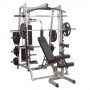 Body Solid Series 7 Complete Set (GS348QP4) Rack and Multi Press - 1