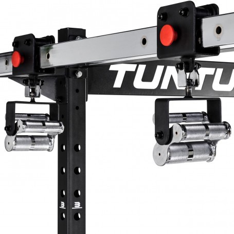 Option zu Tunturi Trainingsrack RC20: Multigrip Pull-Up Sliders Rack und Multi-Presse - 1