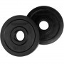 Weight plates 31mm, black, rubberized Weight plates and weights - 2