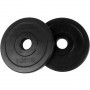 Disques d'haltères 31mm, noirs, caoutchoutés Disques d'haltères et poids - 3