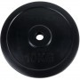 Weight plates 31mm, black, rubberized Weight plates and weights - 6