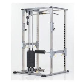 Option to Power Rack CPR-265: TuffStuff Lat / Row Pull Station 90kg GM (CHL-305WS) Rack and Multi Press - 1