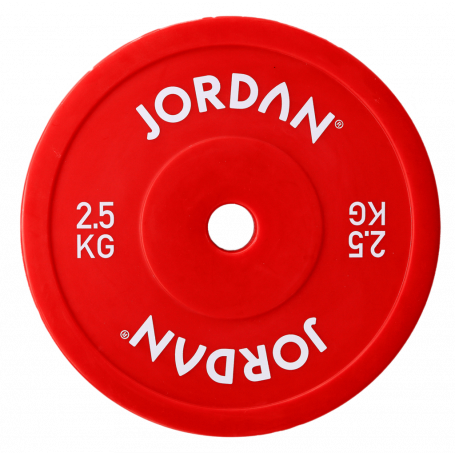 Jordan Technique rondelles en caoutchouc 51mm creux (JLTP2)-Disques de poids / Poids-Shark Fitness AG