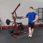 Body Solid Corner Leverage Gym avec banc (GLGS100P4) Multistations - 6