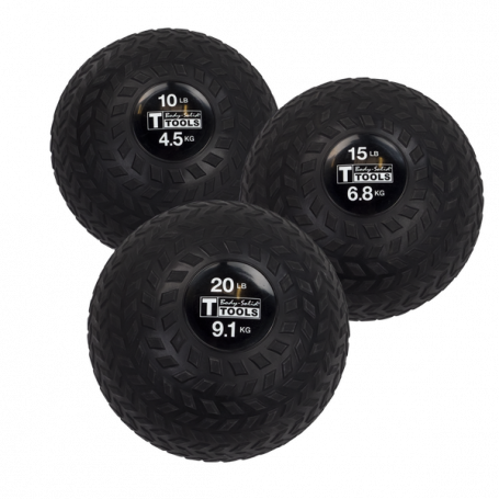 Body Solid Premium Tire Tread Slam Ball 4.5-9.1kg (BSTTT)-Medicine balls-Shark Fitness AG