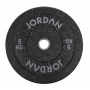 Jordan High Grade Bumper Plates 51mm en caoutchouc, noir-tacheté (JLFRCTP) Disques d'haltères et poids - 1