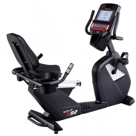 Sole Fitness R92 Recumbent Ergometer (3412)-Recumbent bike-Shark Fitness AG