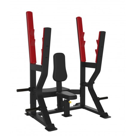 Impulse Olympic Shoulder Press Bench (SL7031)-Trainingsbänke-Shark Fitness AG