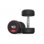 Jordan rubberized dumbbell set 2.5-25kg with stand 3-ply dumbbell and barbell sets - 3