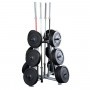 Body Solid Pro Club Line Disc Stand (SWT1000) Dumbbell and Disc Stand - 1