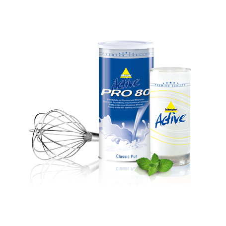 Inkospor Active Pro 80 Classic Pure 450g can-Slim and fit - proteins-Shark Fitness AG