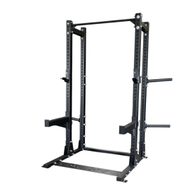 Body Solid Commercial Extended Half Rack (SPR500BACK) Rack and Multi Press - 1