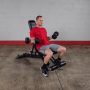 Body Solid Pro Club Line Universal Bench With Foot Roller SFID425 Training Benches - 6
