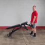 Body Solid Pro Club Line Universal Bench With Foot Roller SFID425 Training Benches - 8