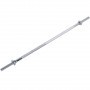 Barbell bars 120cm, 30mm with thread and 2 quick-release fasteners (14TUSCL234) Barbell bars - 1