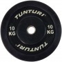 Tunturi Bumper Plates rubberized 51mm black weight plates and weights - 6