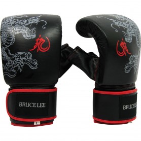 Bruce Lee Punching Bag Gloves Deluxe Boxing Gloves - 1