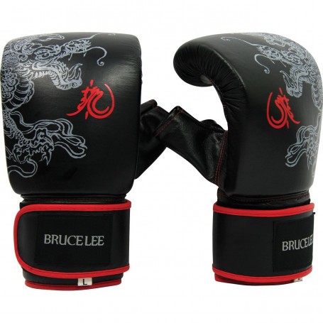 Bruce Lee Deluxe Punching Bag Gloves-Boxing gloves-Shark Fitness AG