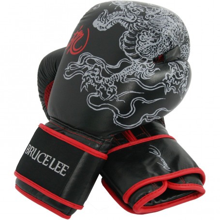 Gants de boxe Bruce Lee Deluxe (14BLSBO001)-Gants de boxe-Shark Fitness AG