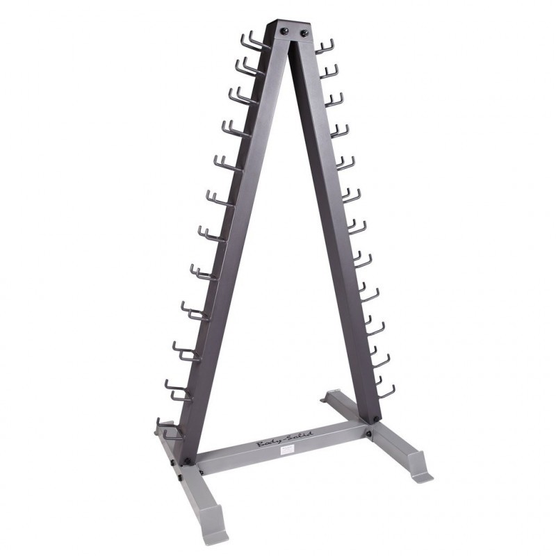 Body Solid stand for 24 aerobic dumbbells GDR24