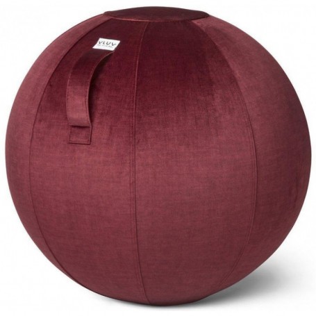 VLUV VARM velvet sitting ball, Chianti, 60-65cm-Sitting balls and beanbags-Shark Fitness AG