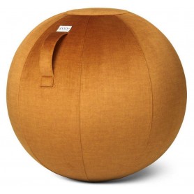 VLUV VARM Samt-Sitzball, Pumpkin, 60-65cm