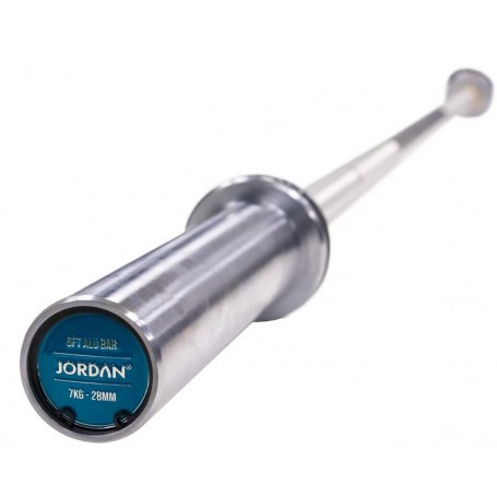 Jordan aluminum barbell bars 180cm, 28mm grip, 50mm (JTNB-72)-Dumbbell bars-Shark Fitness AG