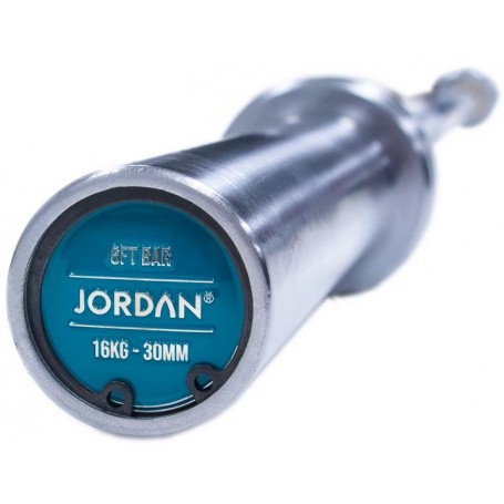Jordan Steel Series barbell bars 180cm, 30mm grip, 50mm (JTNB-72-7)-Dumbbell bars-Shark Fitness AG