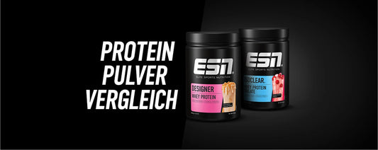 Whey-Protein-Vergleich für Training und Alltag