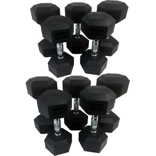 Tunturi Hexagon Kurzhantelset 12-20kg (14TUSCL181)