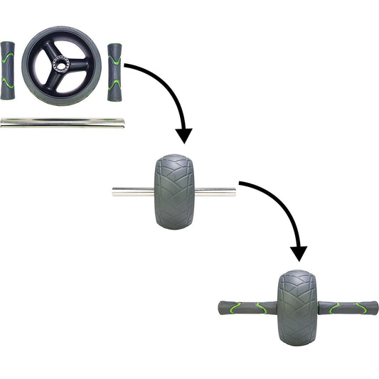 Tunturi  Massive Pro Exercise Wheel Ab Roller (14TUSFU305)