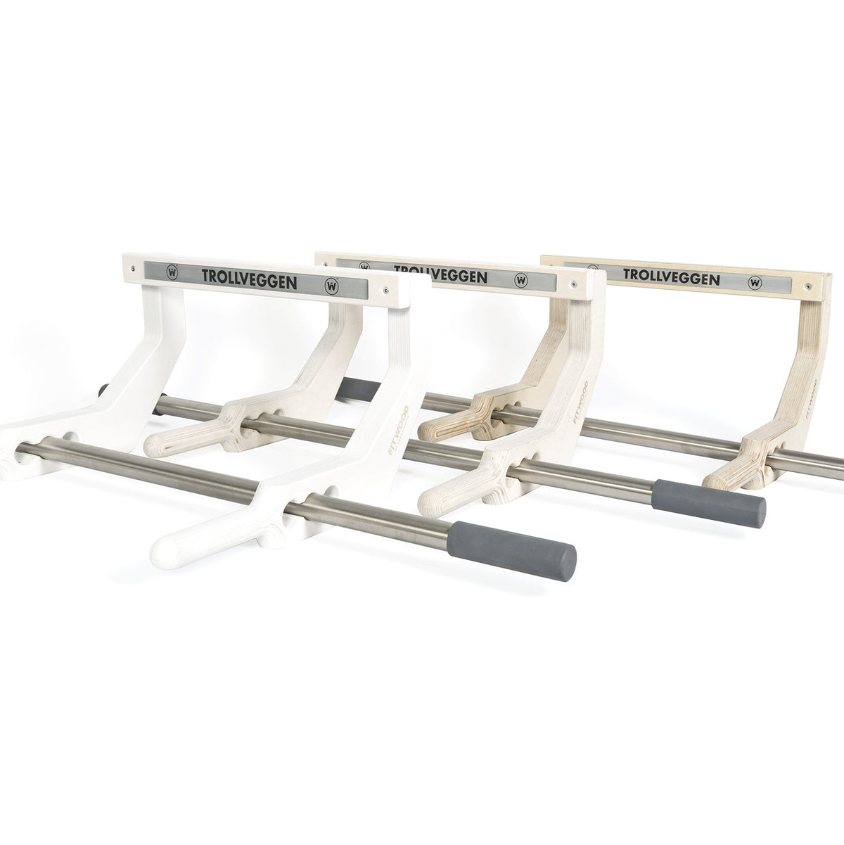 Fitwood Chin Bar Havu, Holz-Edelstahl