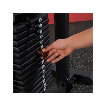 Body Solid Pro Select Adduktion-Abduktion Kombi GIOT-STK