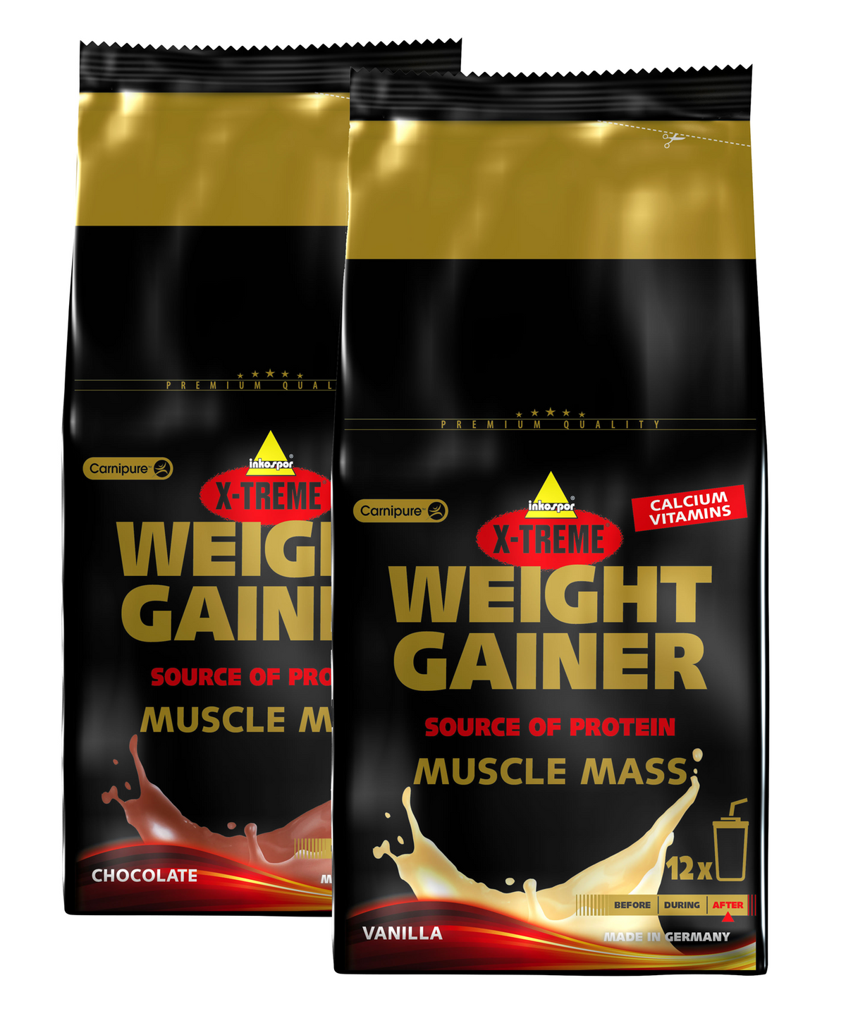 Inkospor X-Treme Weight Gainer 7.2kg Box (6 x 1200g)