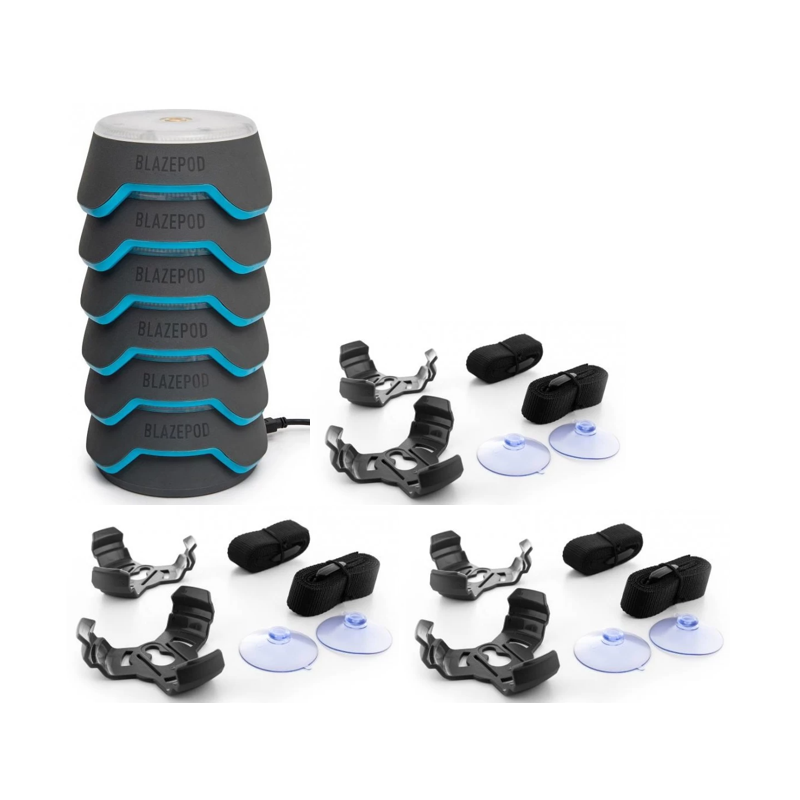 Blazepod-Set: Trainer Kit + Functional Adapter