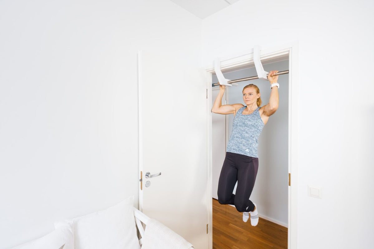 Fitwood Chin Bar Havu, Holz-Edelstahl