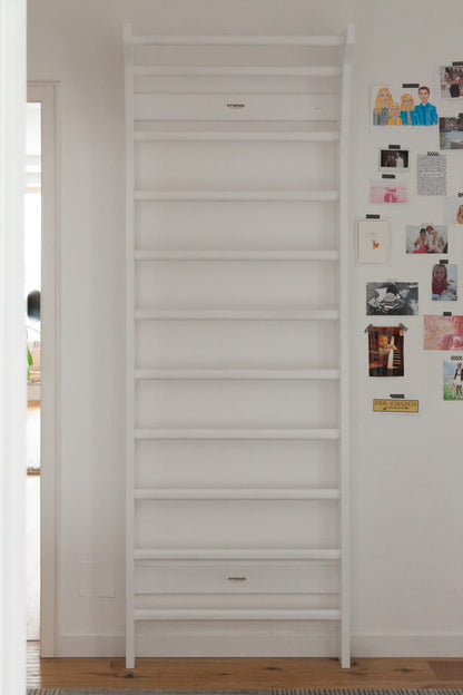 Fitwood Sprossenwand TAIMI weisses Holz