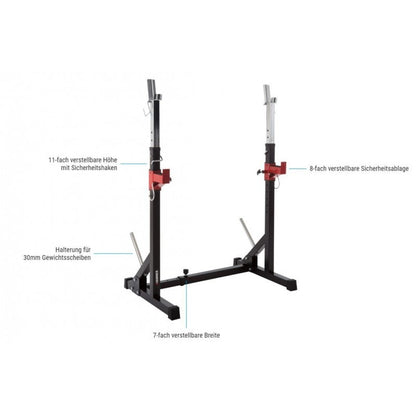 Set-Angebot - Body Solid Trainingsbank GFID31B mit Langhantelablage Core 2.0