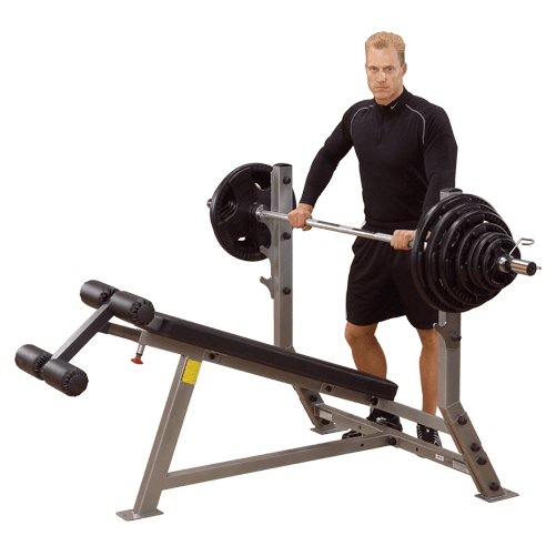 Body Solid Pro Club Line Bankdrückerbank negativ (SDB351G)