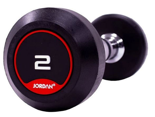 Jordan Kurzhanteln gummiert von 2-20kg in 2kg-Schritten (JTFDSRN2)