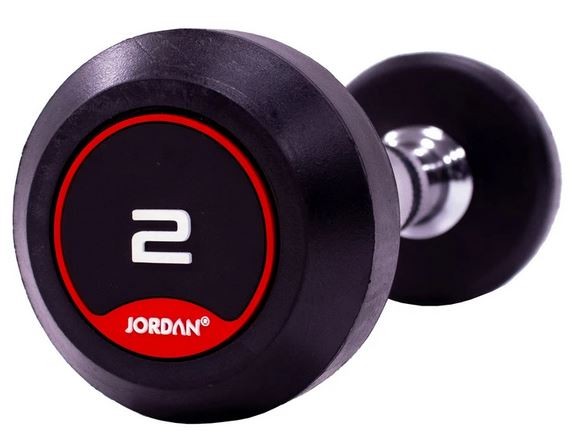 Jordan Kurzhanteln gummiert von 2-20kg in 2kg-Schritten (JTFDSRN2)