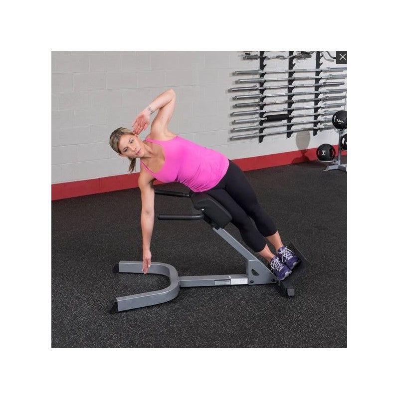 Body Solid Hyperextension 45 Grad mit Plattform GHYP345B