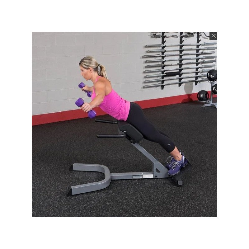 Body Solid Hyperextension 45 Grad mit Plattform GHYP345B