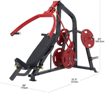 Steelflex Dual Chest Press / Shoulder Press (PL2100-BR)