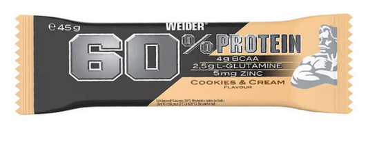 Weider 60% Protein-Riegel 24x45g