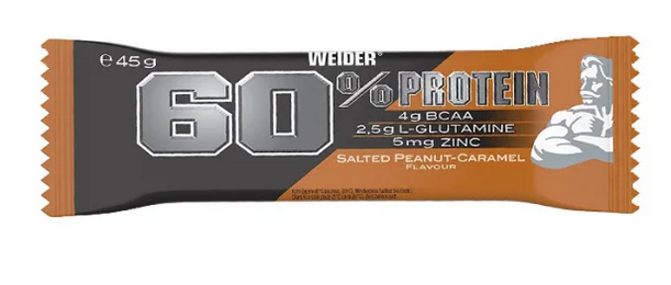 Weider 60% Protein-Riegel 24x45g