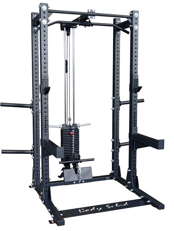 Body Solid Lat/Row Attachment zu Power Rack SPR500 (SPRHLA)