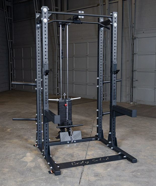 Body Solid Lat/Row Attachment zu Power Rack SPR500 (SPRHLA)